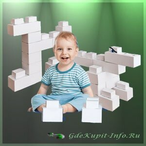 Огромный конструктор для детей Bu-Blocks